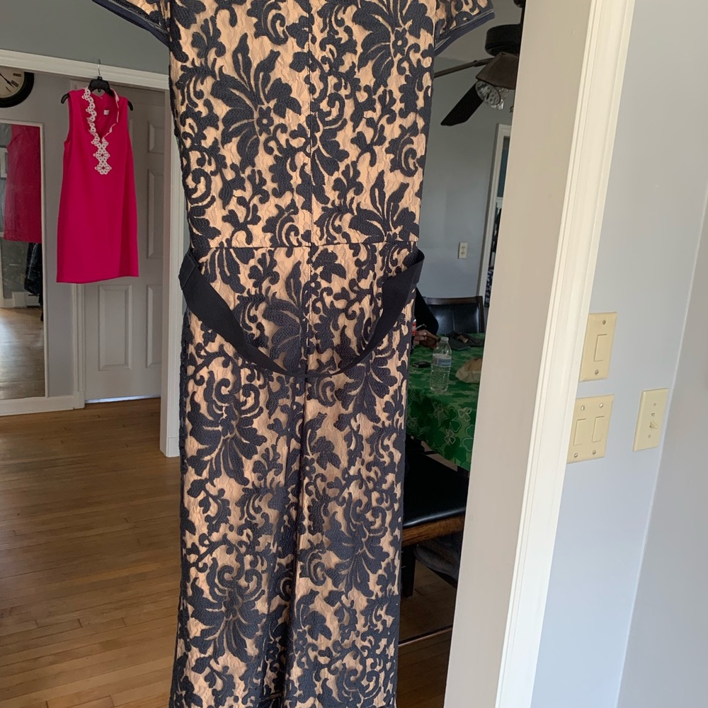 Navy and Taupe mother of bride Dress . Worn once.